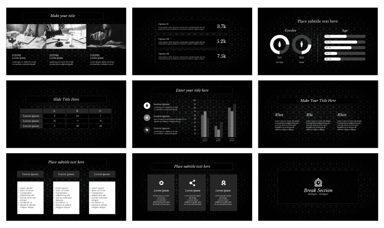 Formal Free Google Slides Themes PowerPoint Templates