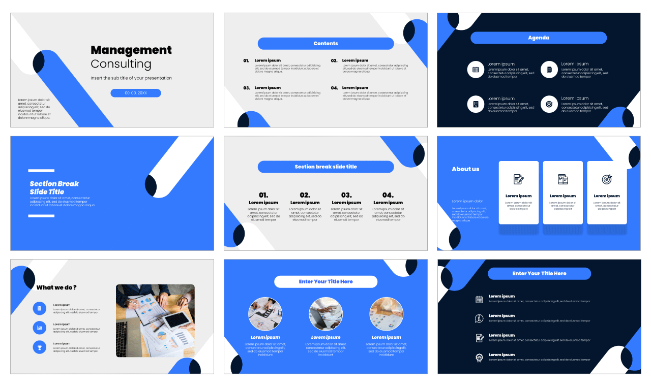 Management Free Google Slides Themes PowerPoint Templates