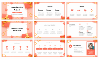 Valentine’s Day Sale Google Slides Themes PowerPoint Templates