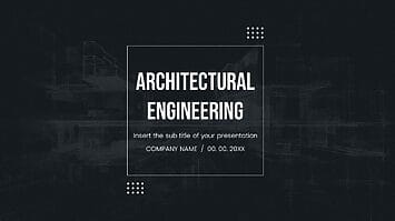 Architectural Engineering Free Google Slides PowerPoint Template