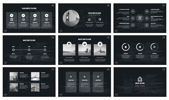 Architectural Engineering Free Google Slides PowerPoint Template