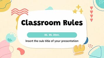 Classroom Rules Free Google Slides Theme PowerPoint Template