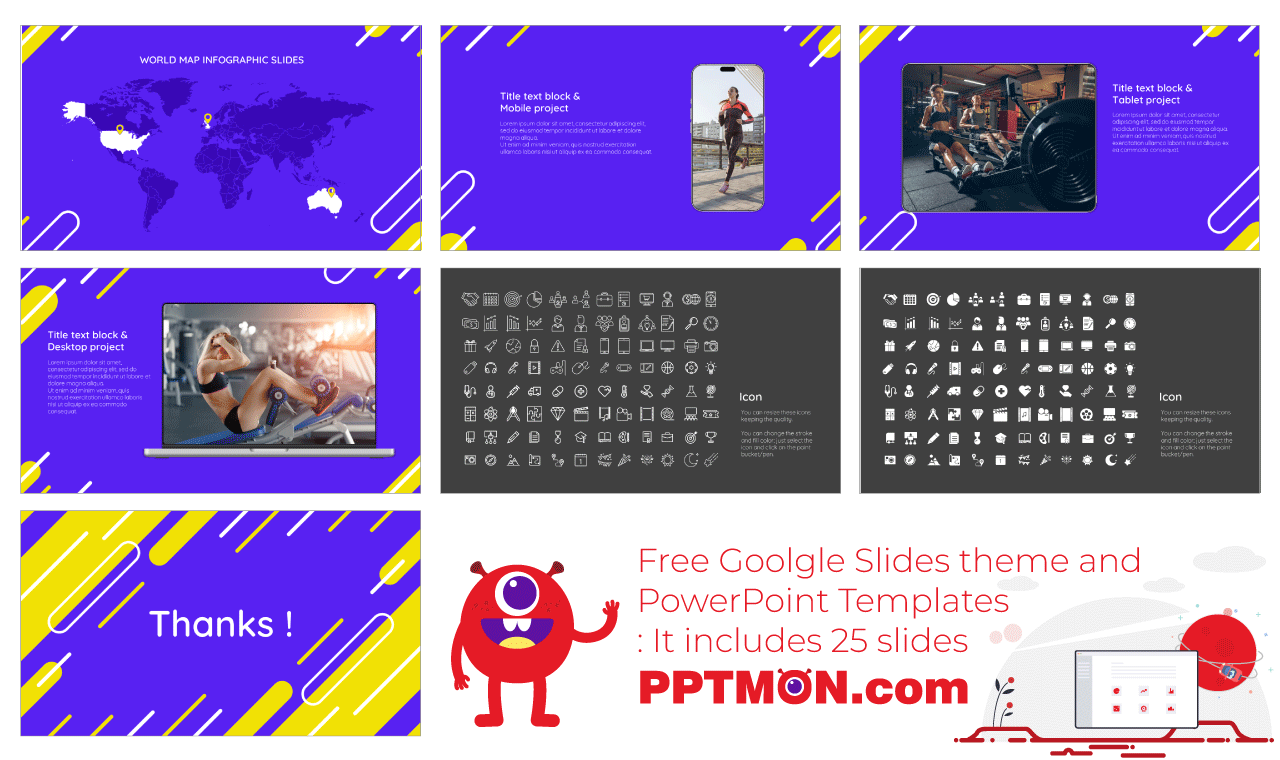 Fitness Presentation Google Slides Themes PowerPoint Templates