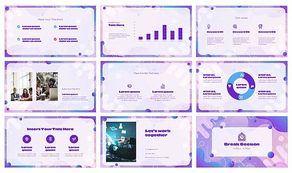 Futuristic Education Google Slides Themes PowerPoint Templates