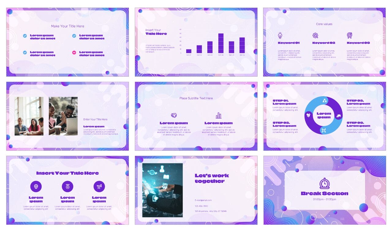 Futuristic Free Google Slides Themes PowerPoint Templates