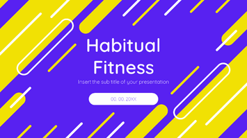 Habitual Fitness Free Google Slides Theme PowerPoint Template