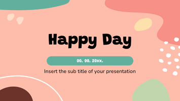 Happy Day Free Google Slides Theme and PowerPoint Templates