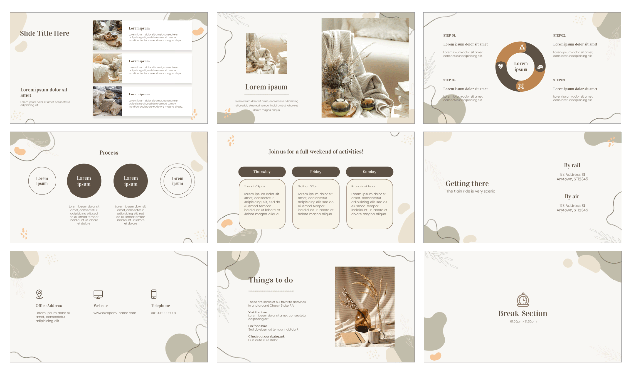 Hygge Style Design Google Slides Themes PowerPoint Templates