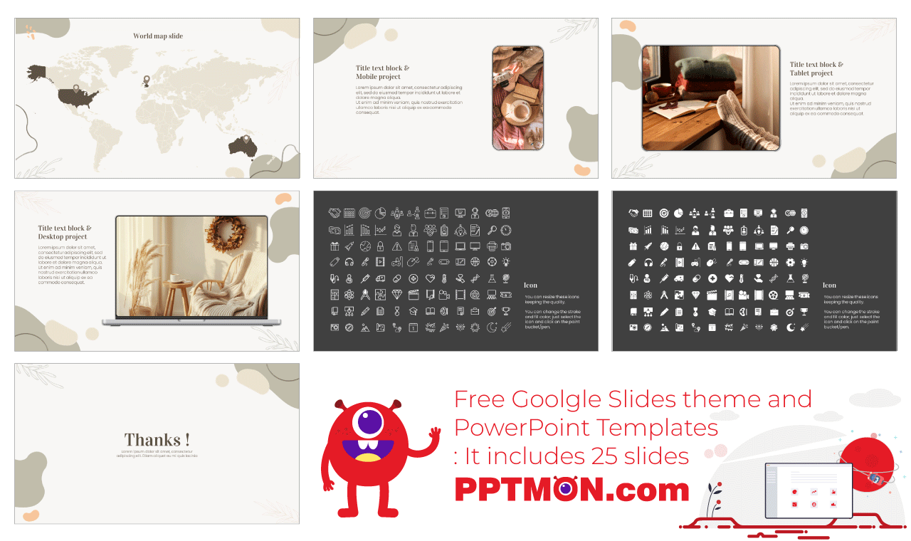 Hygge Style Presentation Google Slides Themes PowerPoint Templates