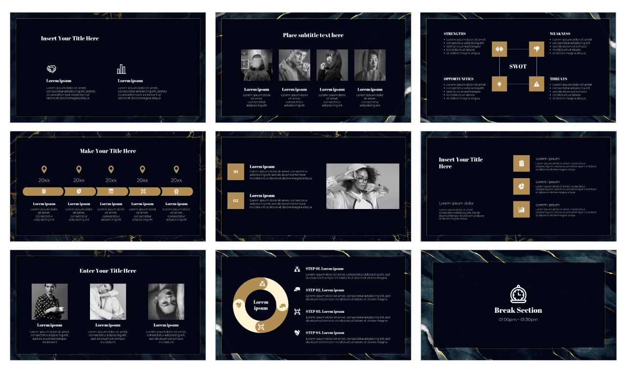 Marble Texture Free Google Slides Themes PowerPoint Templates