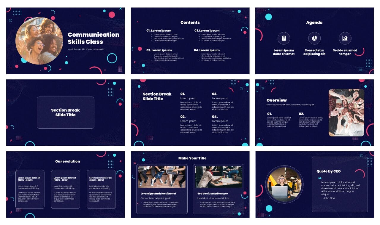 Creative Class Free Google Slides Themes PowerPoint Templates