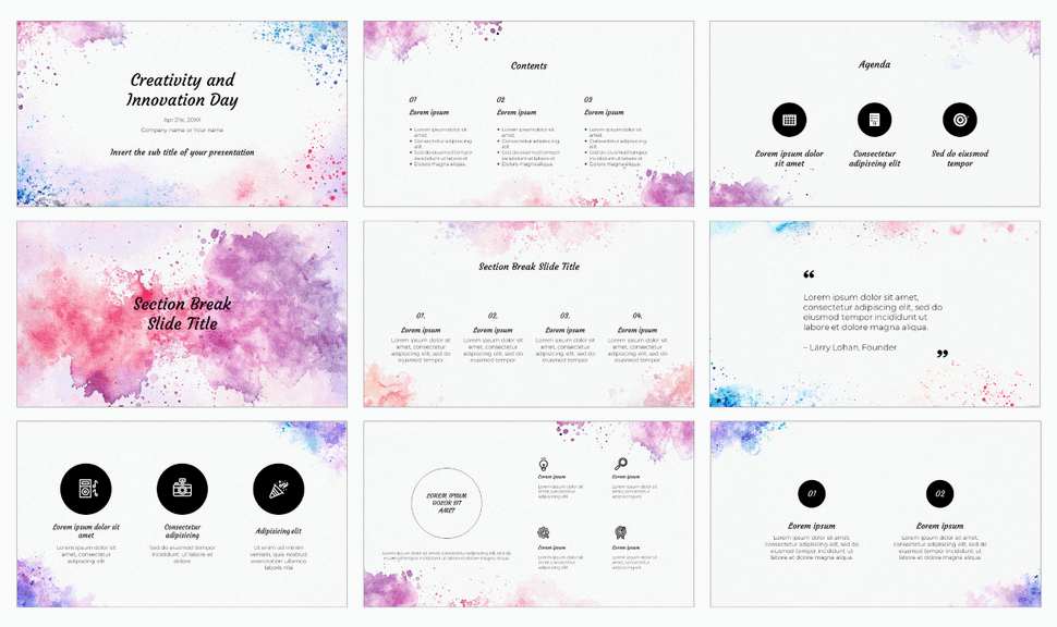 Creativity and Innovation Day 2025 Google Slides PPT Templates