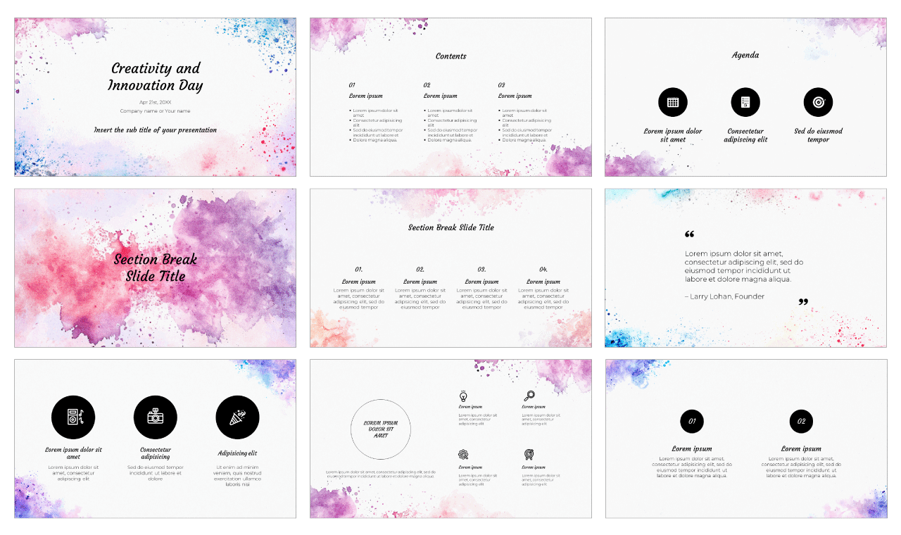 Creativity and Innovation Free Google Slides Themes PowerPoint Templates