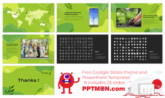 Earth Day Every Day Google Slides Themes PowerPoint Templates