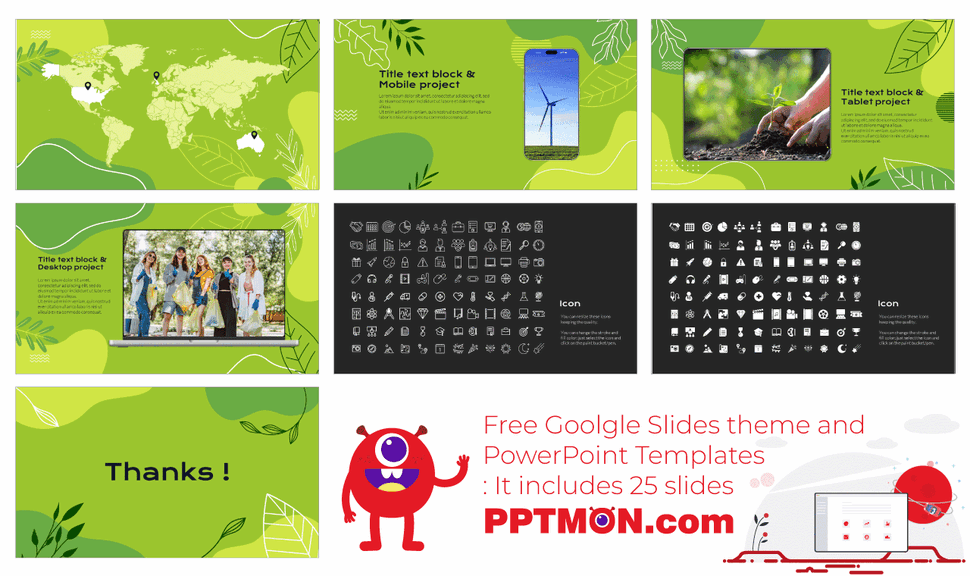 Earth Day Every Day Google Slides Themes PowerPoint Templates