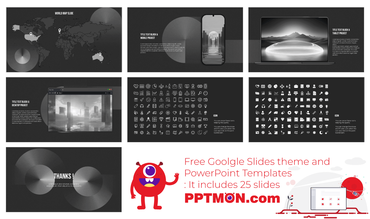 Futuristic Presentation Google Slides Themes PowerPoint Templates