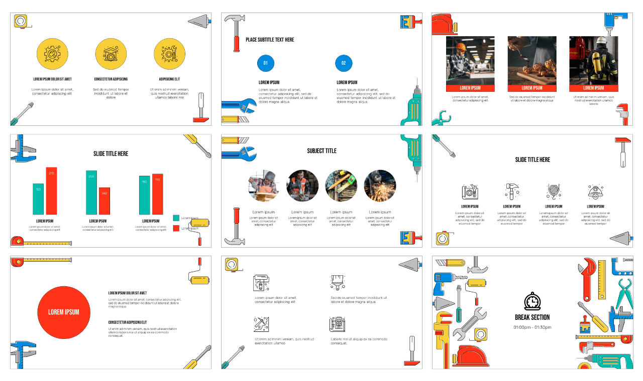 International Labor Day Free Google Slides Themes PowerPoint Templates