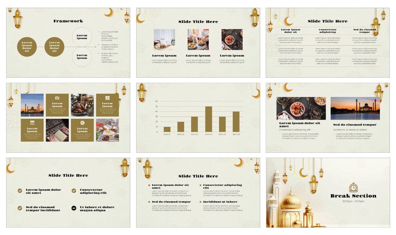 Ramadan Free Google Slides Themes PowerPoint Templates