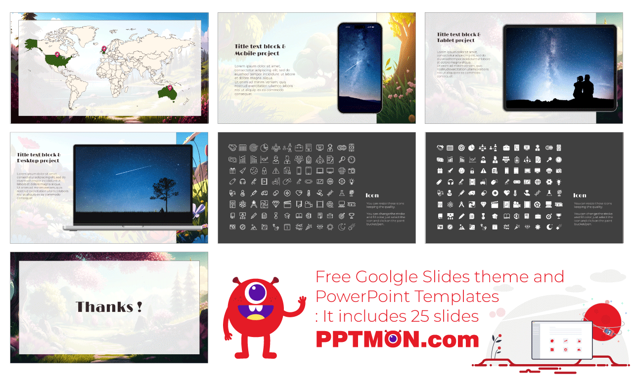 Sunny Spring Free Google Slides Themes PowerPoint Templates