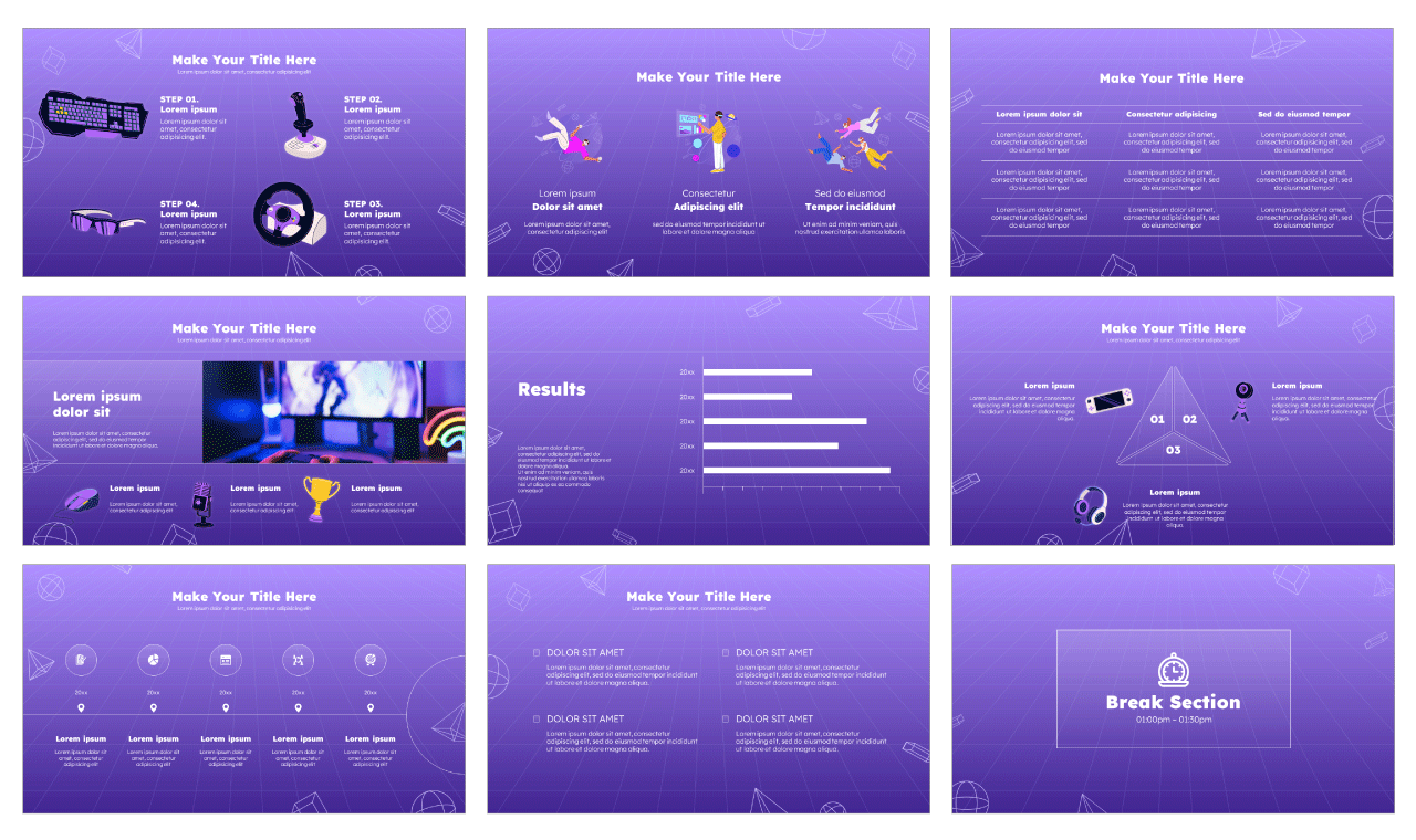 Virtual Reality Newslrtter Google Slides Themes PowerPoint Templates