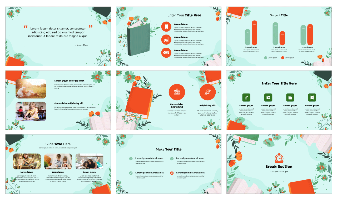 World Book Day Google Slides Themes PowerPoint Templates