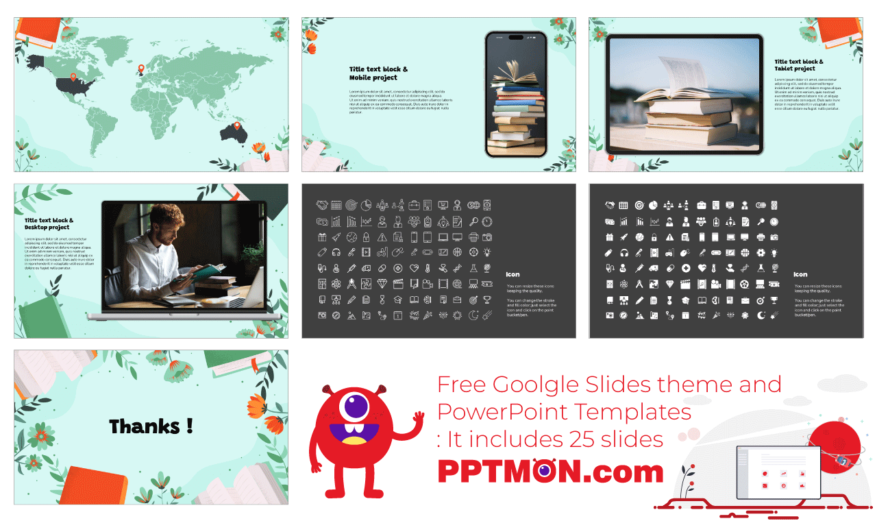 World Book Day Presentation Google Slides Themes PowerPoint Templates