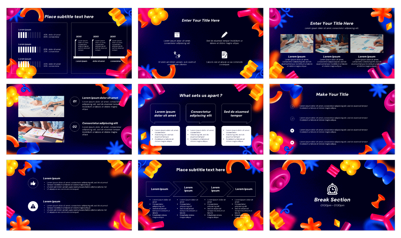 Creative 3D Free Google Slides Themes PowerPoint Templates