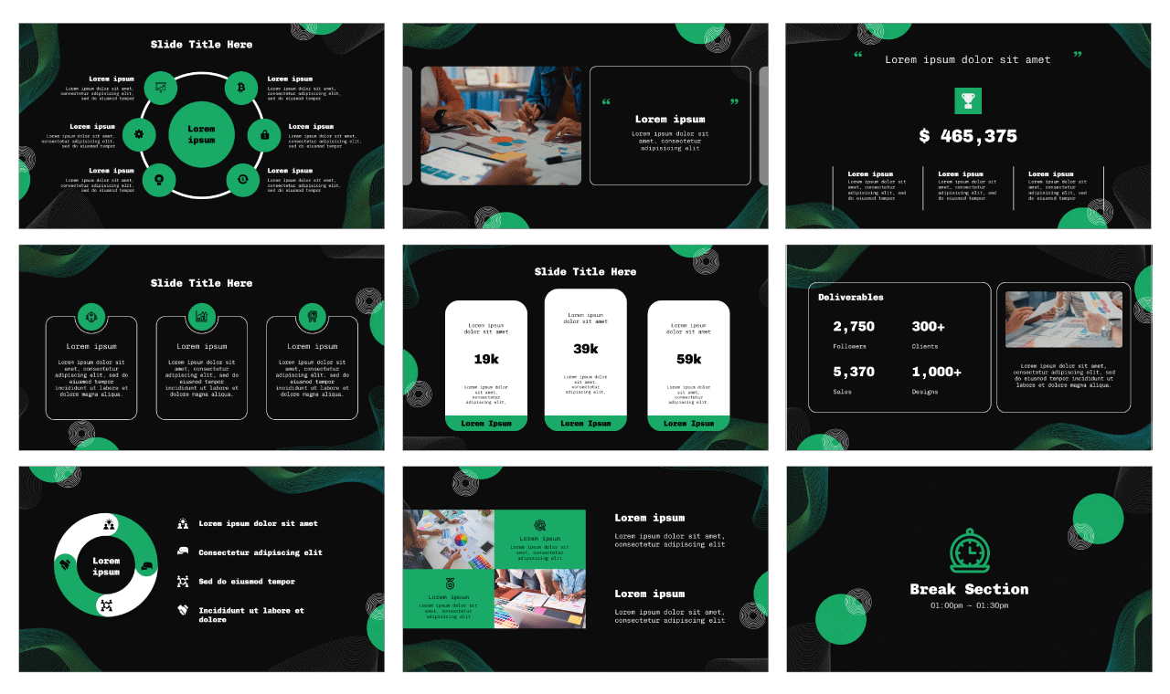 Creative Job Free Google Slides Themes PowerPoint Templates