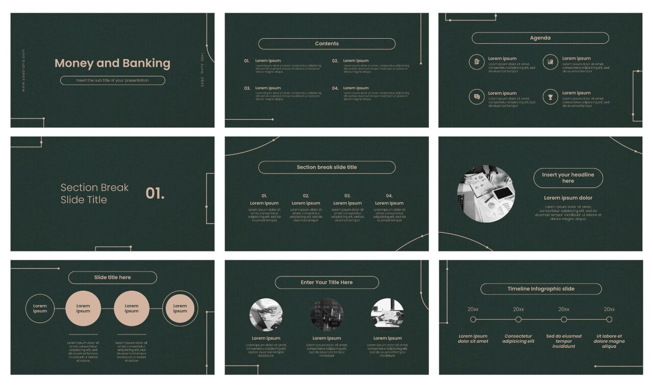 Banking Free Google Slides Themes PowerPoint Templates