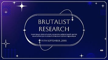 Brutalist Research Google Slides Themes PowerPoint Templates