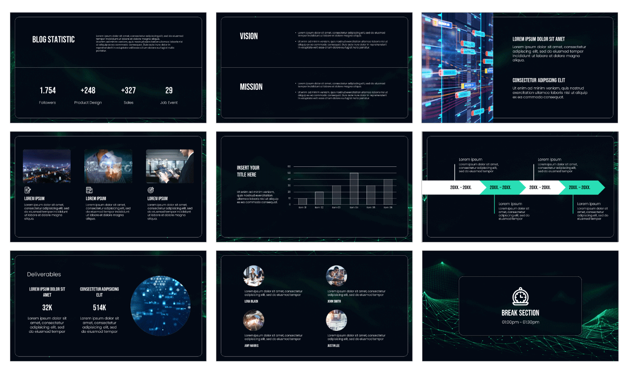 Computer Free Google Slides Themes PowerPoint Templates