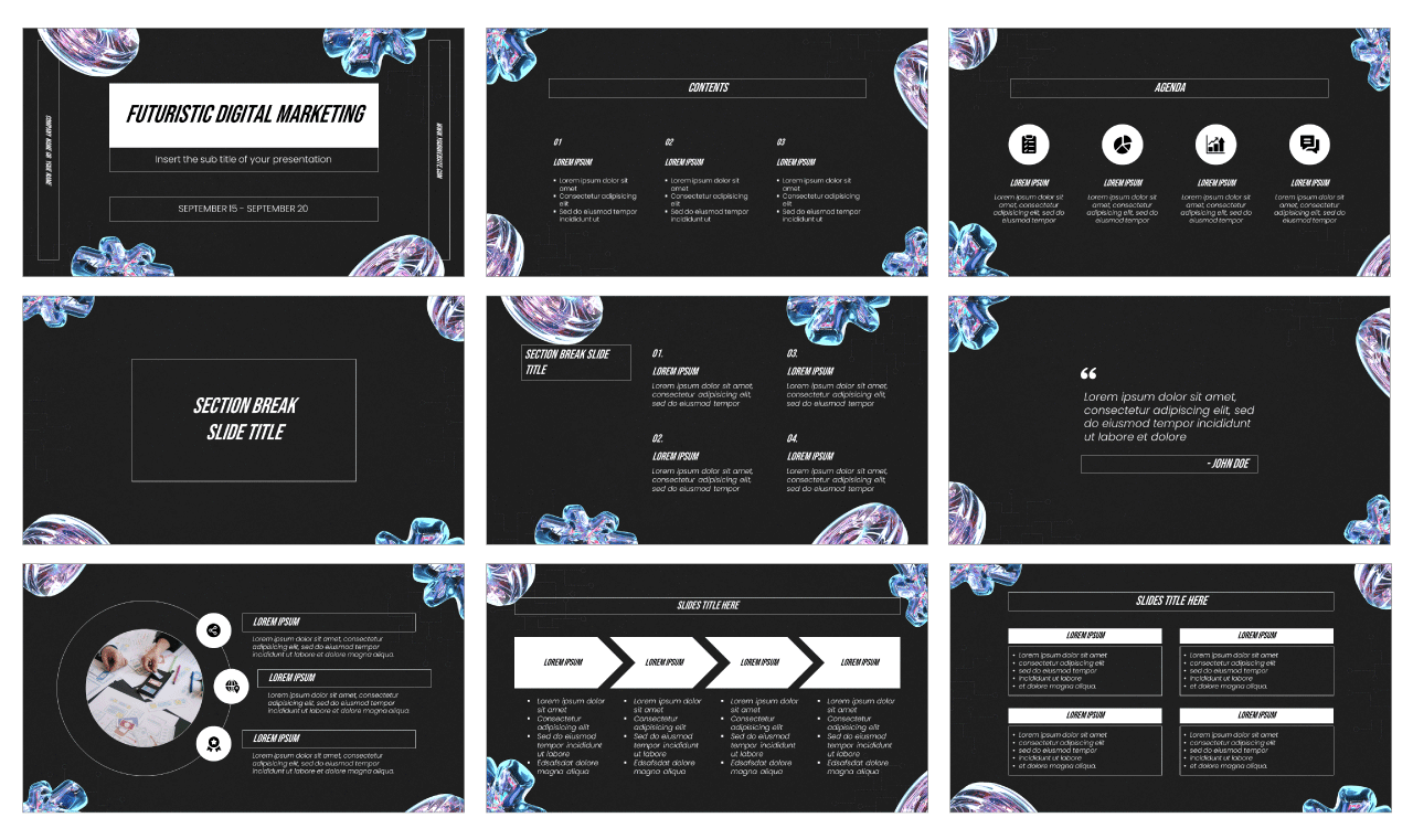 Digital Marketing Google Slides Themes PowerPoint Templates