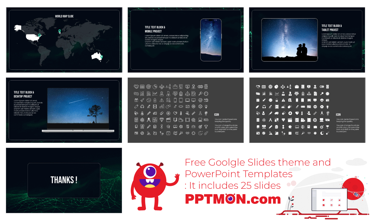 Futuristic Free Google Slides Themes PowerPoint Templates