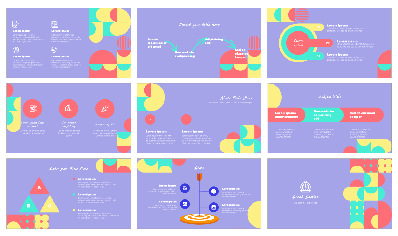 Geometric Free Google Slides Themes PowerPoint Templates
