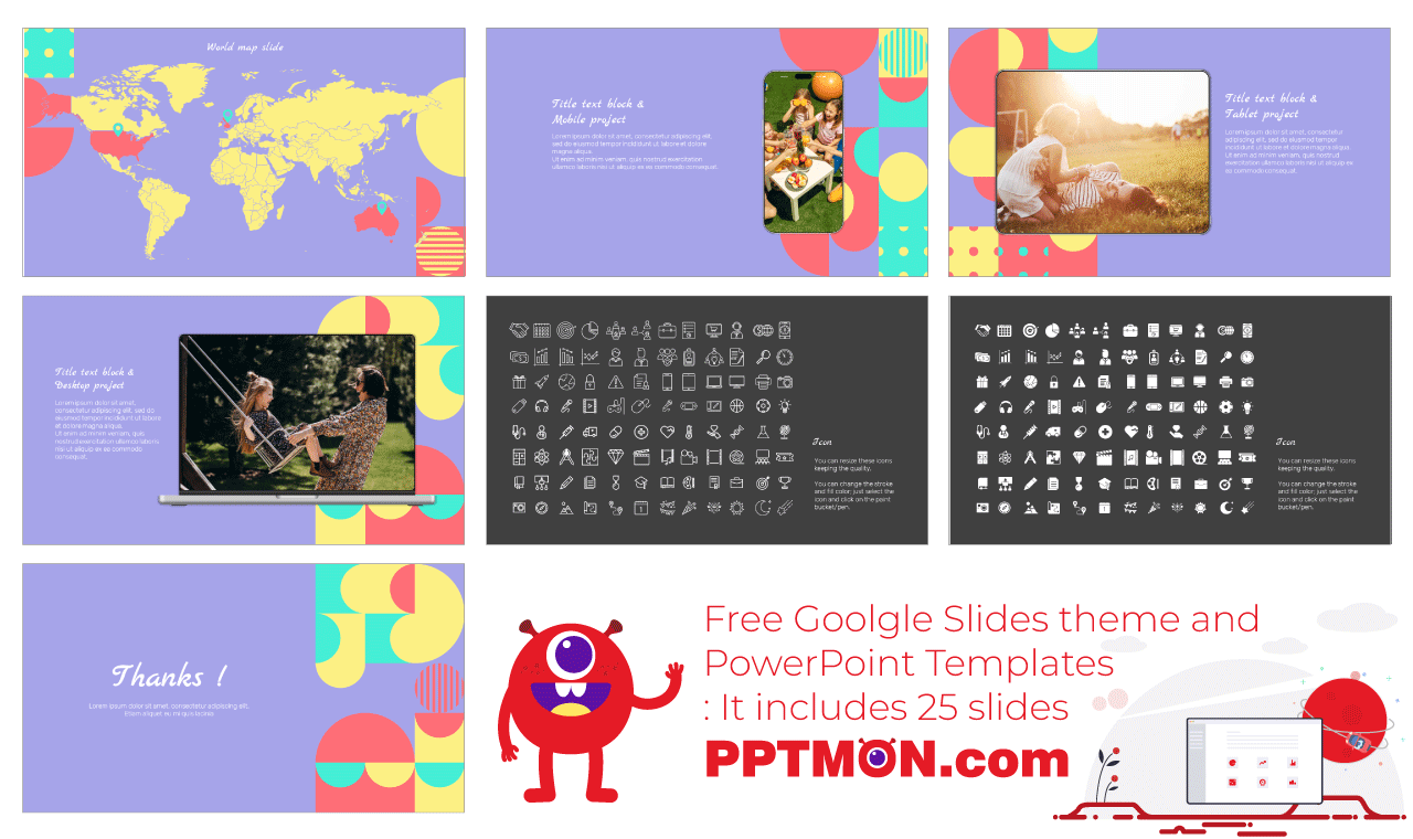 Geometric Pattern Google Slides Themes PowerPoint Templates