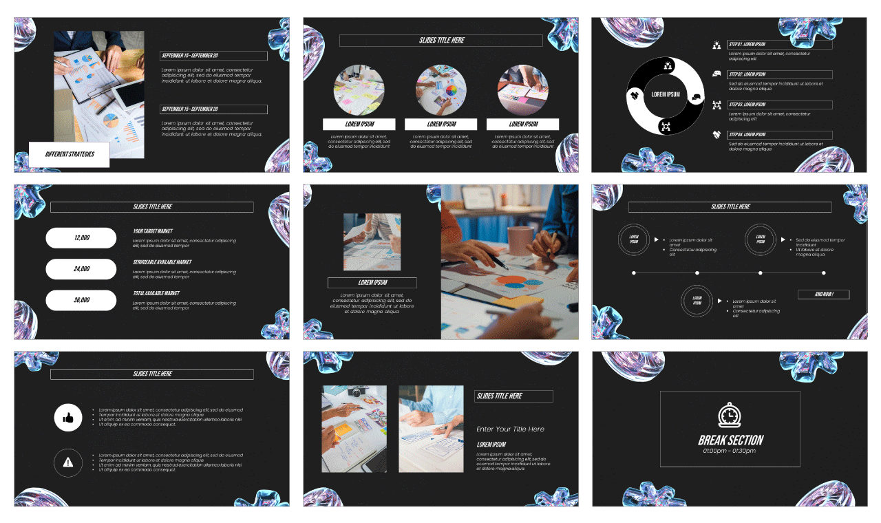 Hologram Free Google Slides Themes PowerPoint Templates