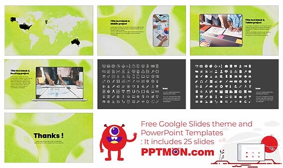 Clear Simple Meeting Google Slides Theme PowerPoint Templates