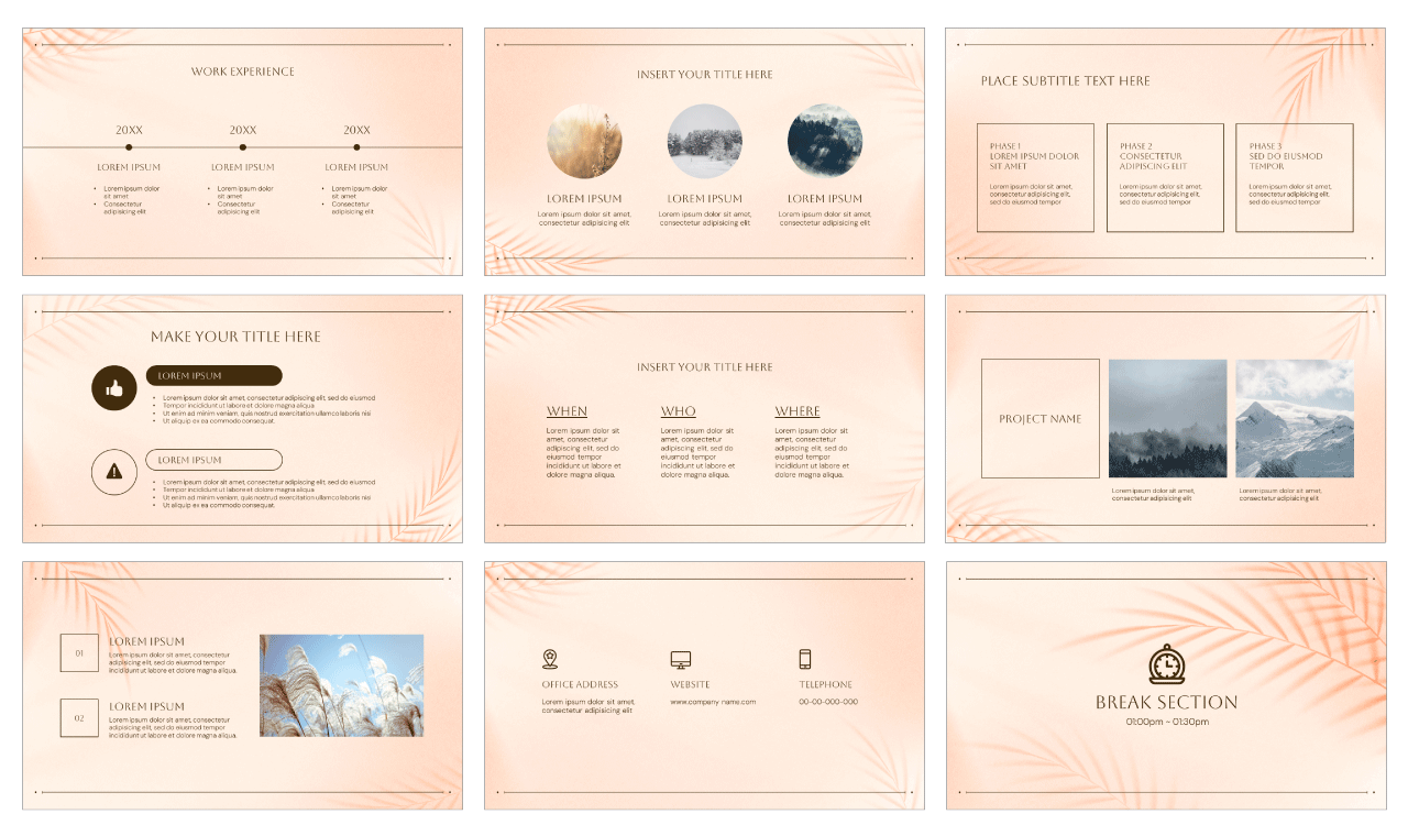 Minimal Free Google Slides Themes PowerPoint Templates