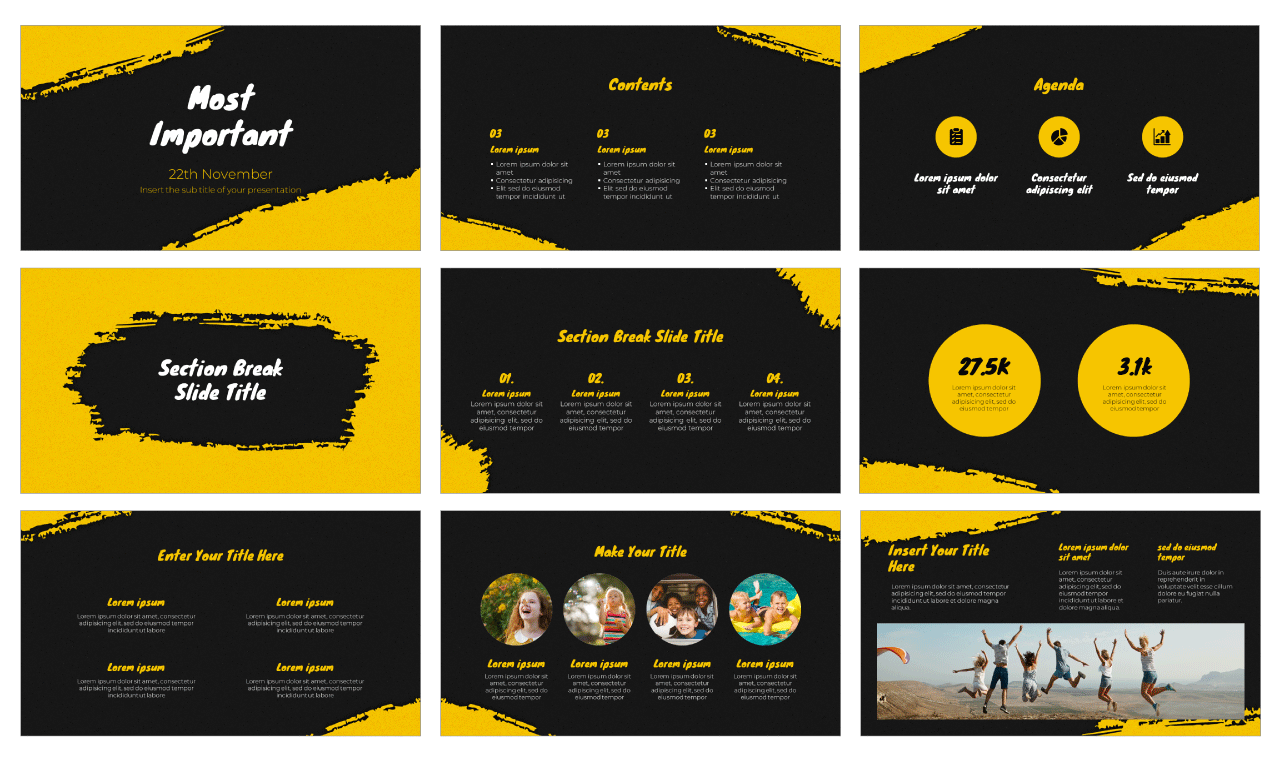 Most Important Google Slides Themes PowerPoint Templates