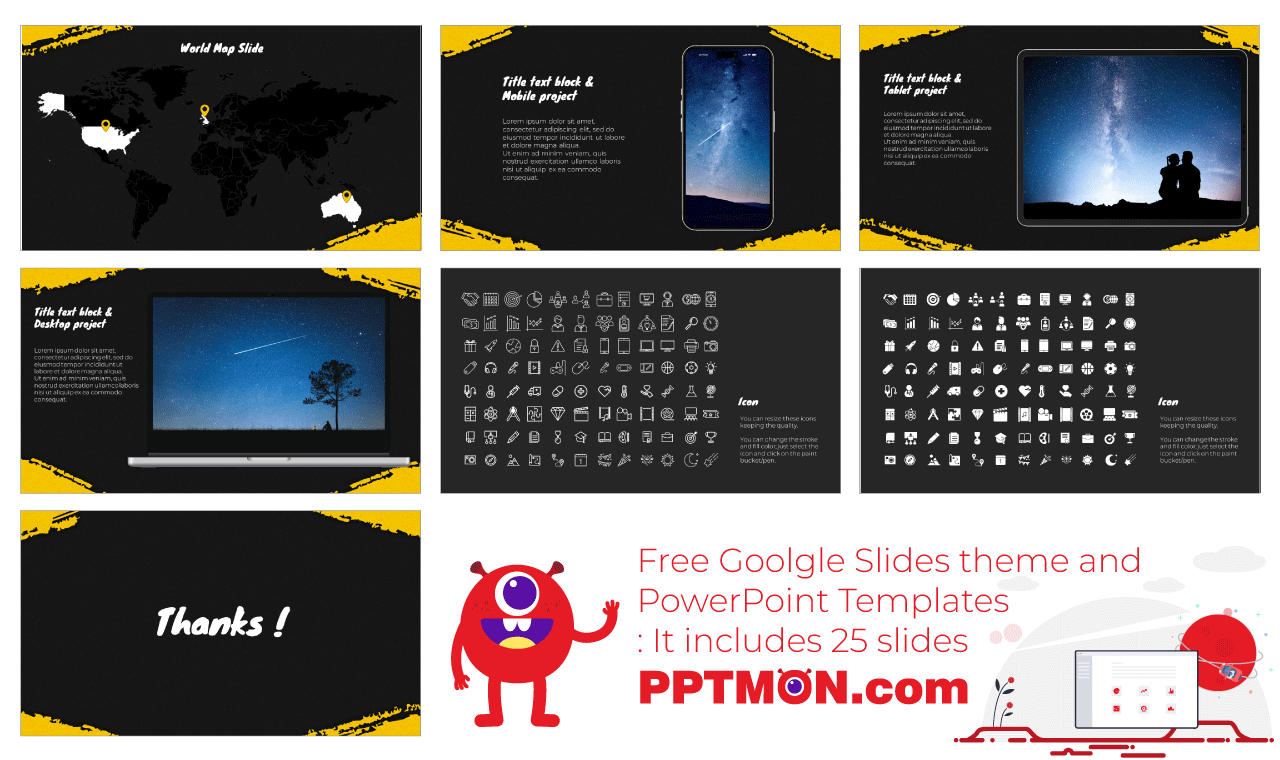 Torn paper Doodle Google Slides Themes PowerPoint Templates