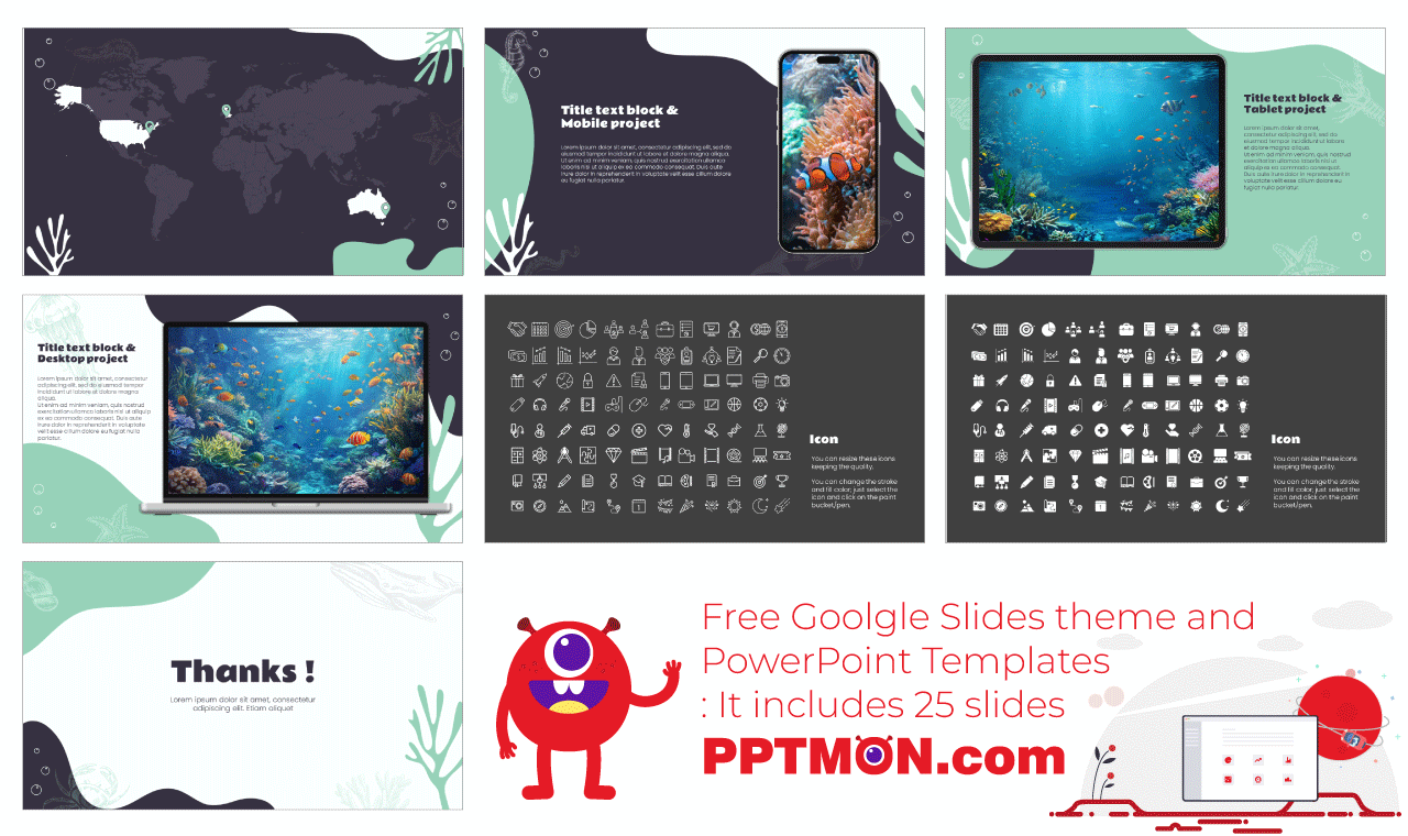 World Ocean Day Free Google Slides Themes PowerPoint Templates