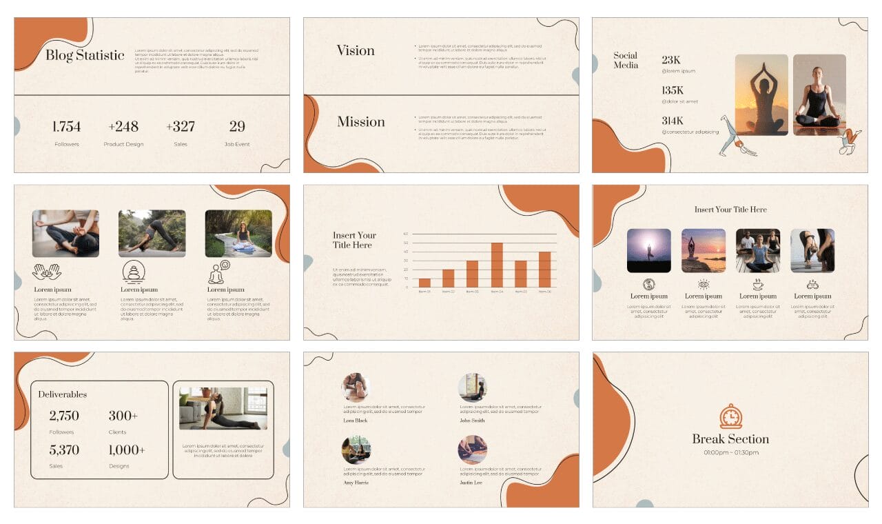 Yoga Day Free Google Slides Themes PowerPoint Templates