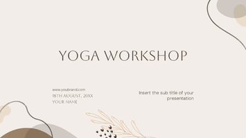 Yoga Workshop Free Google Slides Theme PowerPoint Templates