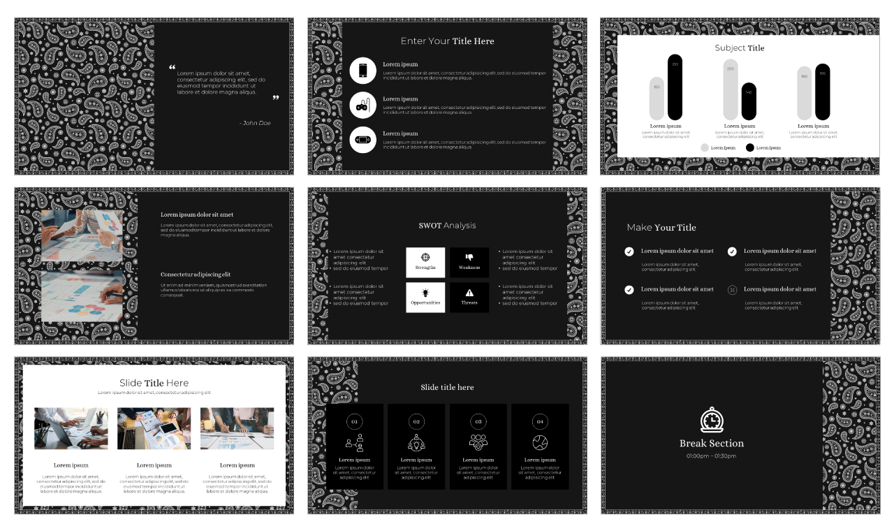 Bandana Free Google Slides Themes and PowerPoint Templates