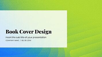 Book Cover Design Google Slides Themes PowerPoint Templates