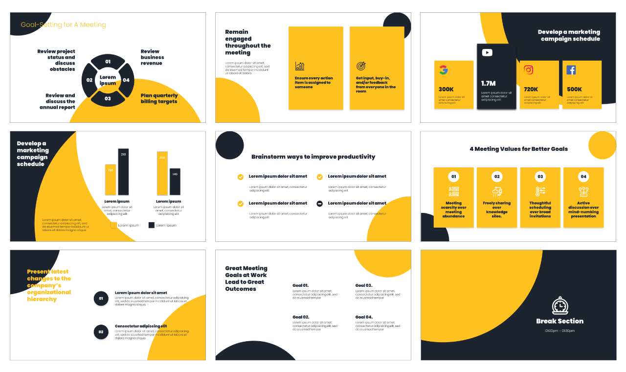 Business Marketing Free Google Slides Themes PowerPoint Templates