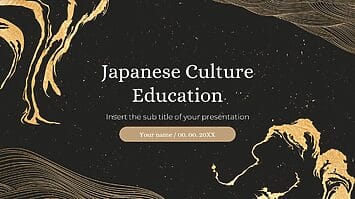 Japanese Culture Education Google Slides PowerPoint Templates