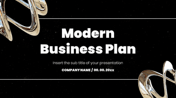 Modern Business Plan Google Slides Theme PowerPoint Template