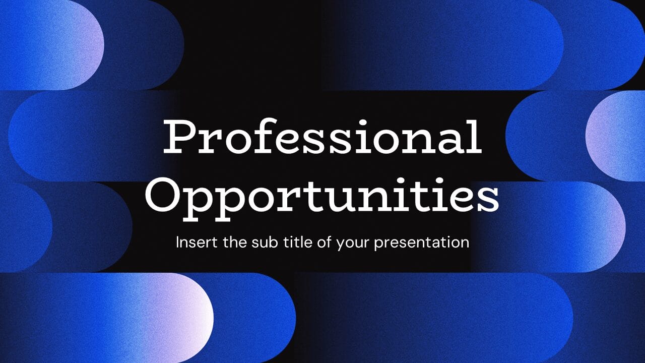 Professional Opportunities Google Slides Themes PPT Templates