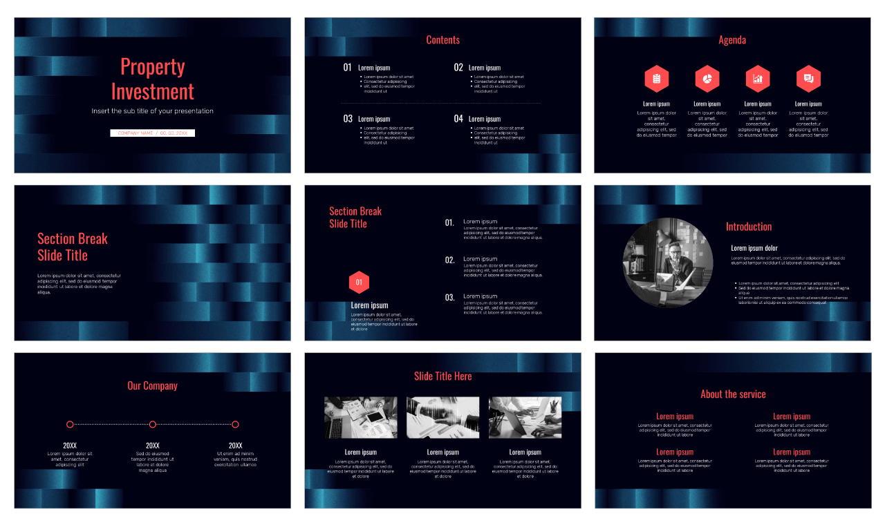 Property Investment Google Slides Theme PowerPoint Templates